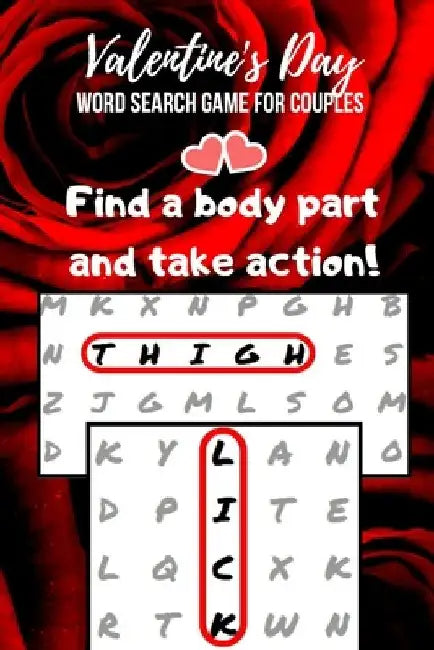 Valentine's Day Game for Couples: Word Search Challenge for Adults Naughty Foreplay Large Print Romantic Puzzle Book for Boyfriend, Girlfriend, Husban by Enamoured Books