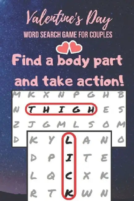 Valentine's Day Game for Couples: Word Search Challenge for Adults Naughty Foreplay Large Print Romantic Puzzle Book for Boyfriend, Girlfriend, Husban by Enamoured Books