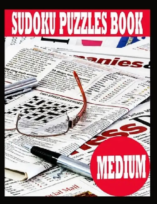 Sudoku Puzzle Book: Medium Sudoku Puzzle Book including Instructions and answer keys - Sudoku Puzzle Book for Adults by Paper