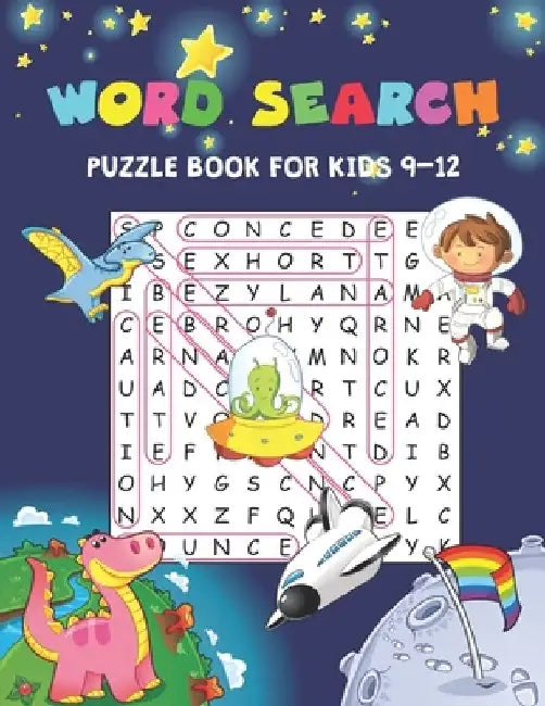 Word Search Puzzle Book for Kids 9-12: 100 Word Search Puzzles to Improve Spelling, Vocabulary, and Memory For Kids (Kids Activity Books) by Domica Willing