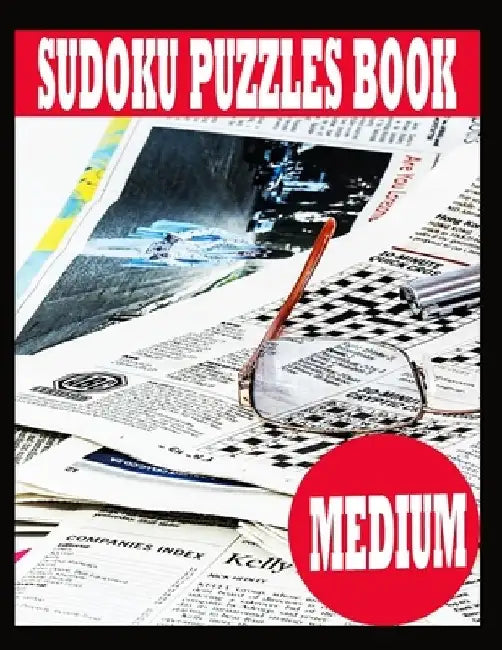 Sudoku Puzzle Book: Medium Sudoku Puzzle Book including Instructions and answer keys - Sudoku Puzzle Book for Adults by Paper