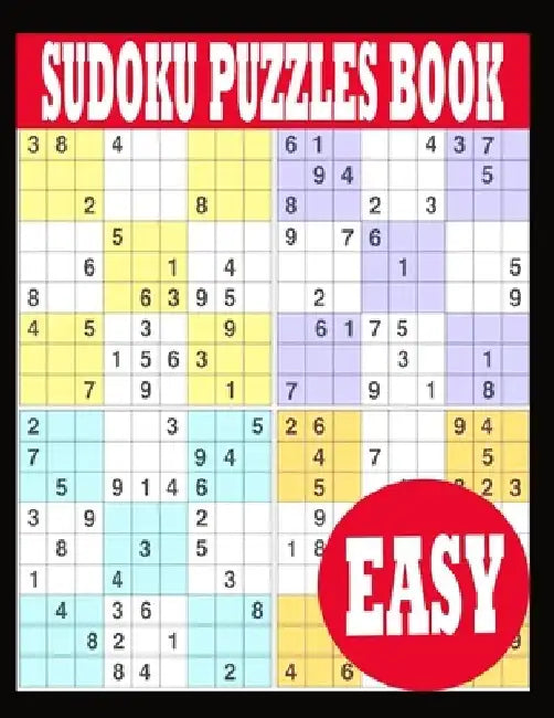 Sudoku Puzzle Book: Easy Sudoku Puzzle Book including Instructions and answer keys - Sudoku Puzzle Book for Adults by Paper