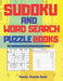 Sudoku And Word Search Puzzle Books: Adult Brain Games And Puzzles by Panda Puzzle Book