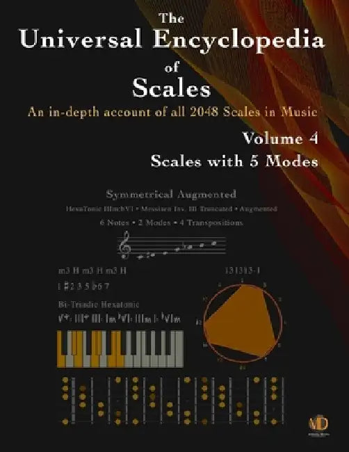 The Universal Encyclopedia of Scales Volume 4: Scales with 5 modes by Ariel J. Ramos