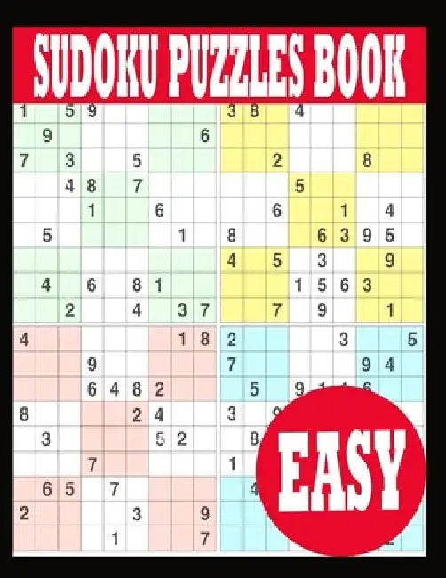 Sudoku Puzzle Book: Easy Sudoku Puzzle Book including Instructions and answer keys - Sudoku Puzzle Book for Adults by Paper