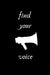 find your VOICE: self-help creativity book for those looking 6*9 by Mind Map