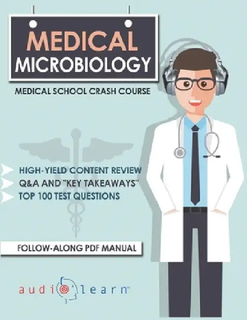 Medical Microbiology: Medical School Crash Course by Audiolearn Medical Content Team