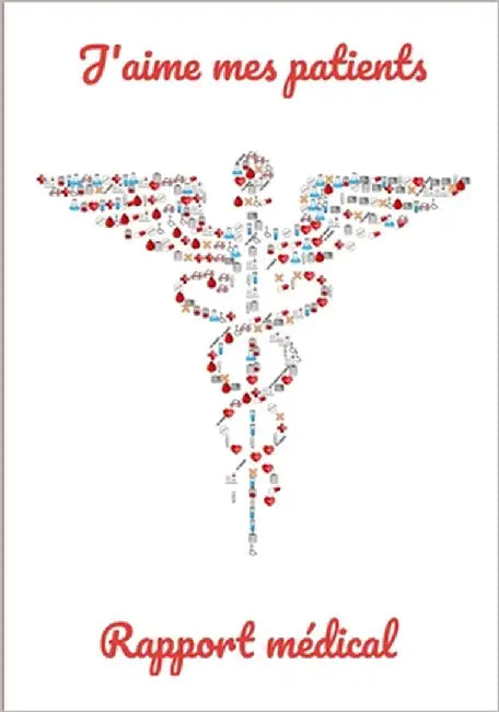 Carnet rapport medical infirmier(e)- intérieur couleur: 100 pages - Double page par patient by Editions, Helen