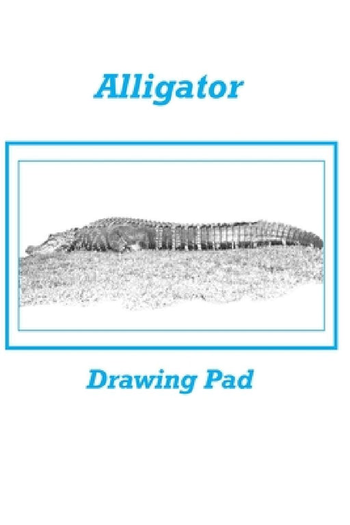 Alligator Drawing Pad by Karen Rhodes