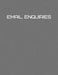 email enquiries grey: email enquiries book for general email quotations 120 pages cover in grey by Shields Books