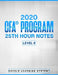 2020 CFA(R) Program Level II - 25th HOUR NOTES -: CFA Level 2 Handbook - Covers full syllabus in a 