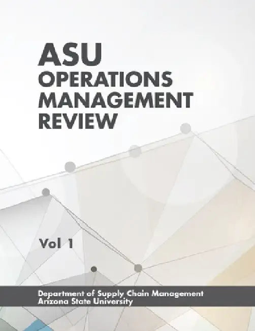 ASU Operations Management Review by Seth Washispack