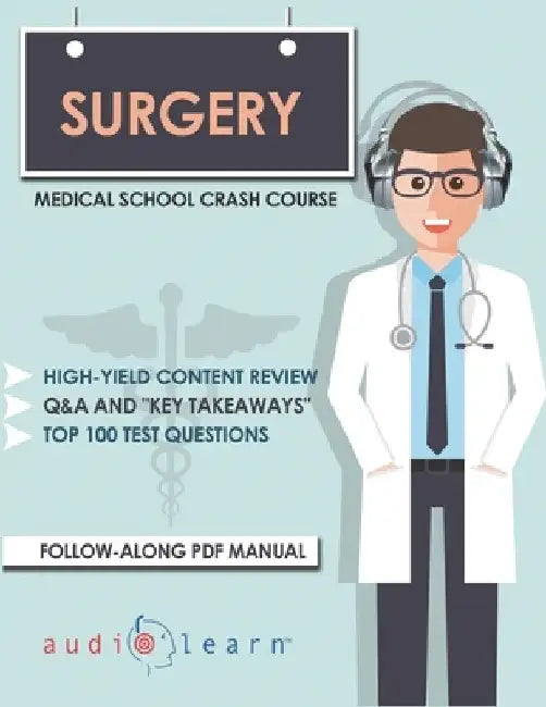 Surgery - Medical School Crash Course by Audiolearn Medical Content Team