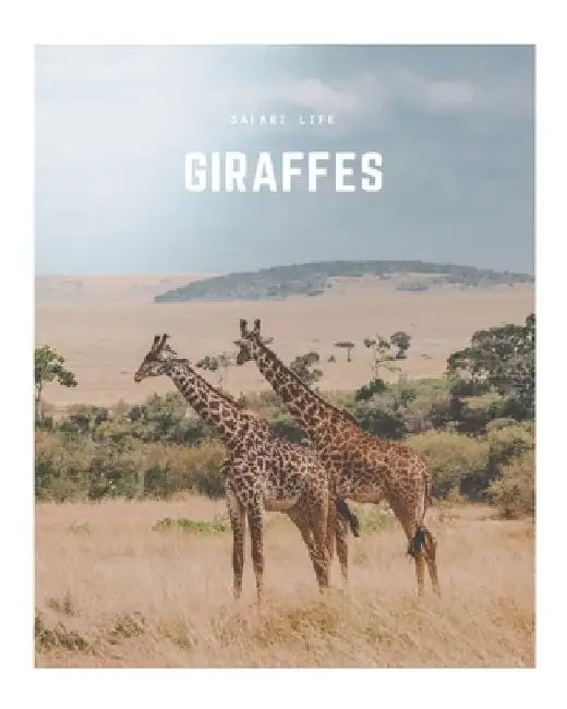 Giraffes: A Decorative Book │ Perfect for Stacking on Coffee Tables & Bookshelves │ Customized Interior Design & Home Decor by Decora Book Co
