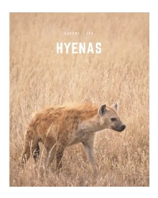 Hyenas: A Decorative Book │ Perfect for Stacking on Coffee Tables & Bookshelves │ Customized Interior Design & Home Decor by Decora Book Co