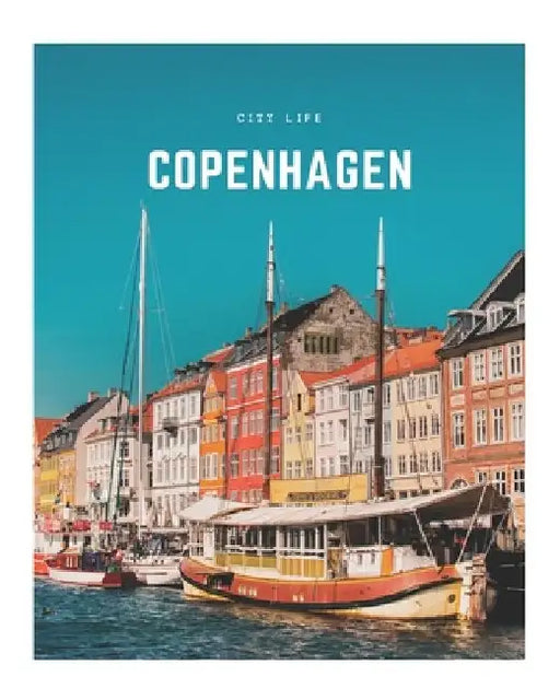 Copenhagen: A Decorative Book │ Perfect for Stacking on Coffee Tables & Bookshelves │ Customized Interior Design & Home Decor by Decora Book Co