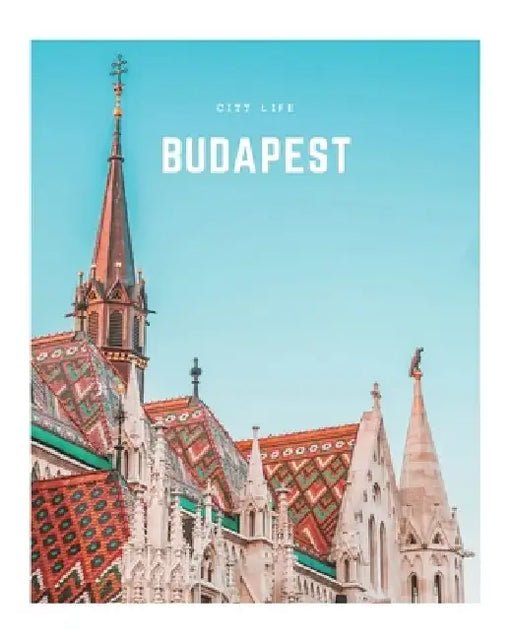 Budapest: A Decorative Book │ Perfect for Stacking on Coffee Tables & Bookshelves │ Customized Interior Design & Home Decor by Decora Book Co