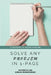Solve Any Problem In 1-Page: A Leaner Way of Solving Problems by Carlos Riesenberger