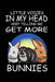 Little Voices In My Head Keep Telling Me Get More Bunnies: Funny Animal Collection by Marko Marcus