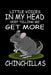 Little Voices In My Head Keep Telling Me Get More Chinchillas: Funny Animal Collection by Marko Marcus