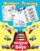 Number Tracing: Workbook for Boys: Numbers Practice Workbook for Preschoolers and Kids Ages 3-5 by Little Scholar