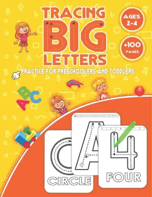 Tracing Big Letter Practice for Preschoolers and Toddlers Ages 2-4: my first workbook, Essential Pr by My First Work Book, Letter Tracing