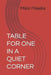Table for One in a Quiet Corner by Mikki Mikellis
