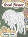 Great Horses - Coloring Book by Anabelle McLeod