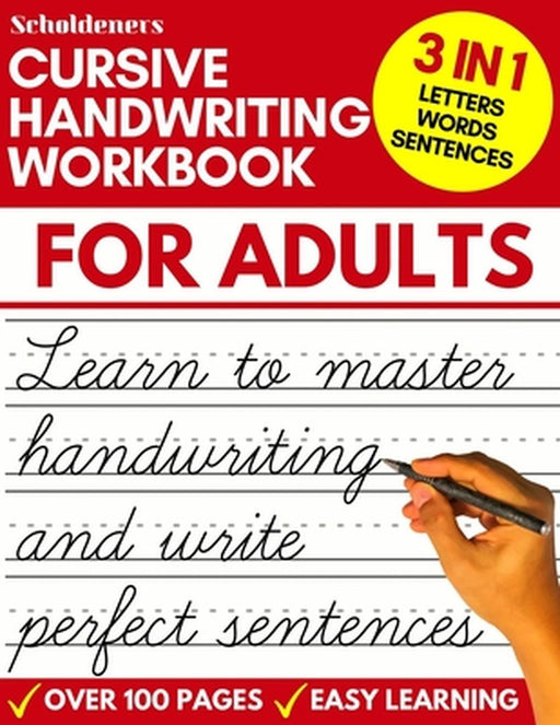CURSIVE HANDWRITMixIG WORKBK FOR by Scholdeners