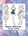 Female Templates Design Clothes: Incredible Drawing Illustration 450 Large Shapes to Create Your Own Designs and Building new Styles. Perfect Fashion by Professional Sketching