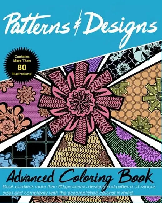 Patterns & Designs: Advanced Coloring Book by Jenemos