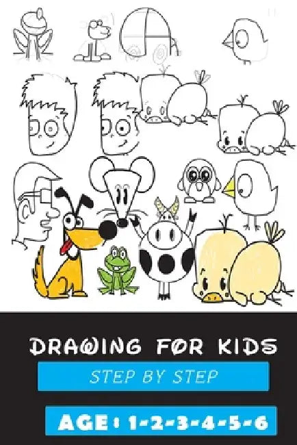 drawing journal for keds: Easy Techniques and Step-by-Step by Hero Mind