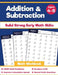 Addition and Subtraction Math Workbook: For Grades K-2, Beginner Speed Math Drills Woksheets For Kids Ages 4-8, 100 Days of Timed Tests, Digits 0-20, by Ambitious Math Publishing