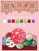 Colorful Flower MANDALAS 大人の塗り絵: 大人の塗り絵 塗り絵 & by ゆず Yuzu