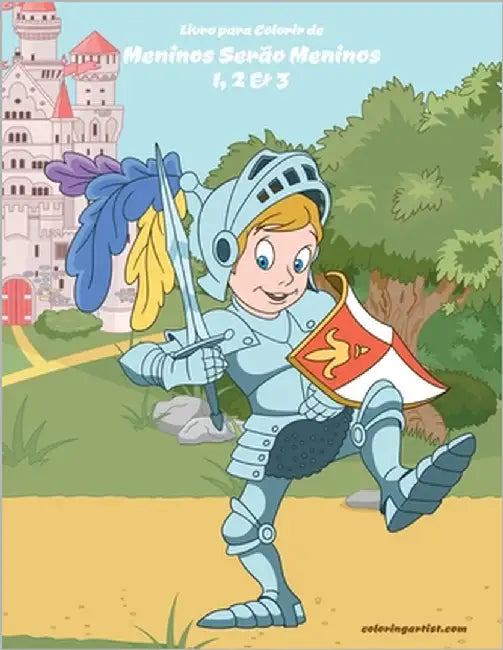 Livro para Colorir de Meninos Serão Meninos 1, 2 & 3 by Snels, Nick