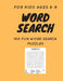 Word Search: For Kids Ages 6-8 by Otmane Jabbouri
