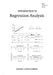 Introduction to Regression Analysis by Anusha Illukkumbura