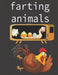 Farting animals: Funny Farting Animals Coloring Book. by T-M Light