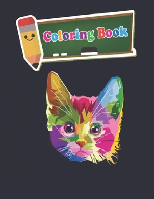 Coloring Book: 100 Animals for Stress Relieving Designs Animals, Flowers, Patterns And So Much More For Adults and kids - 8 x10 inche by Donald Vic