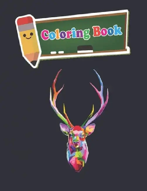 Coloring Book: 100 Animals for Stress Relieving Designs Animals, Flowers, Patterns And So Much More For Adults and kids - 8 x10 inche by Donald Vic