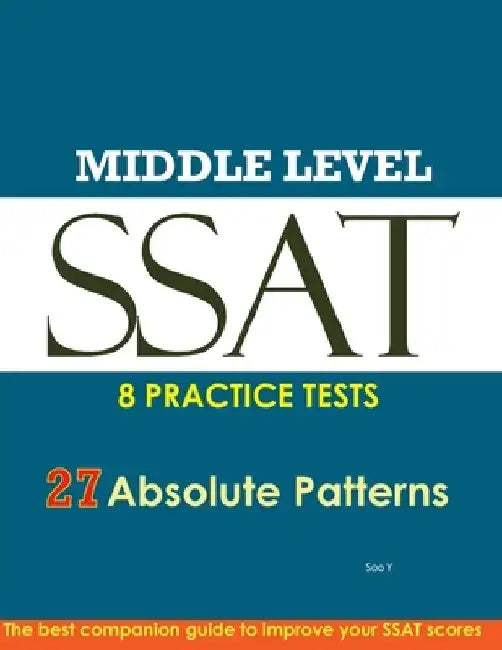 ssat middle level by Soo Y