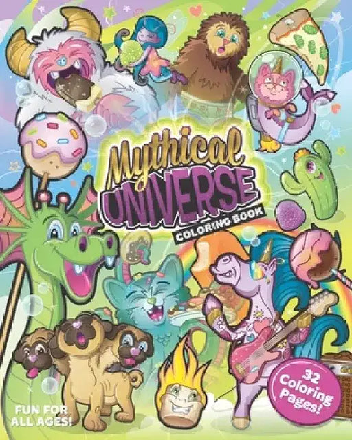 Mythical Universe Coloring Book by Mythical Universe