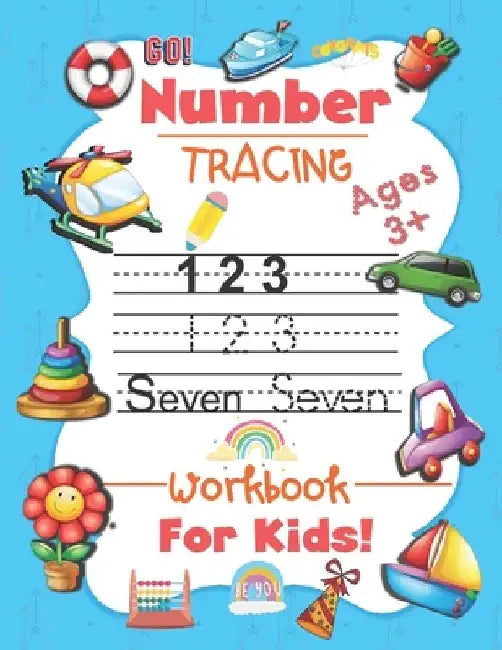 Number tracing workbook For kids: number tracing, Counting, addition practice workbook for Pre K & kindergarten, toldders and kids Ages 3-5 (Math Acti by Tracing Activity