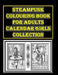 Steampunk Colouring Book For Adults Calendar Girls Collection by John Wogan