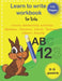 Learn to write workbook for kids 3-5: trace alphabet, numbers, words, sentences and drawing handwriting practice workbook, pen control line tracing le by Ahmad Bouhya