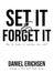 Set it & Forget it: Are you ready to transform your sleep? by Daniel Erichsen