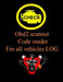 Obd2 scanner Code reader For all vehicles LOG: vehicles LOG code to help find problems, Automotive book for obd2 scanner Record all faults vehicle by Diagnostic Diesel