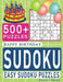 Birthday Sudoku: Excellent & Memorable Happy Birthday Easy Sudoku Puzzle Book Gift by Samworld Press