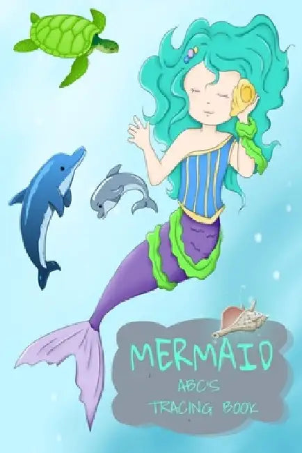 Mermaid ABC's Tracing Book by Little Bear