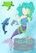 Mermaid ABC's Tracing Book by Little Bear